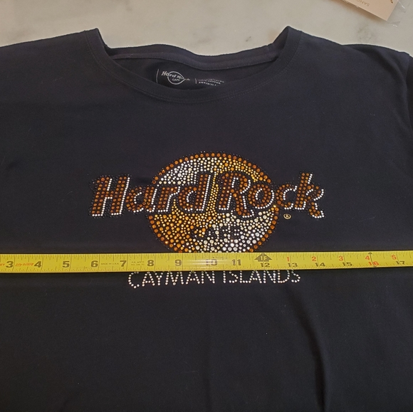 Hard Rock Cafe Cayman Islands jeweled T shirt XXL. - Picture 4 of 5